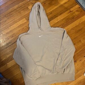 Nike Men's Beige Hoodie